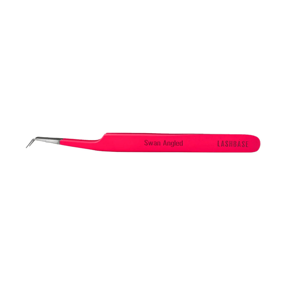 Premium Swan Angled Tweezers