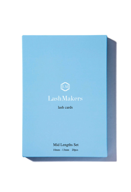 Lash Cards for Premade Fans