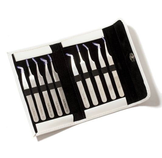 Magnetic Faux Leather Tweezer Case