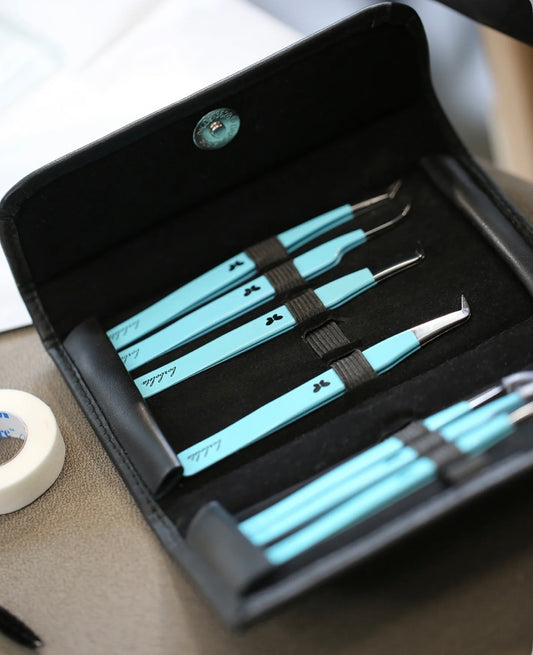 Leather Tweezer Organizer