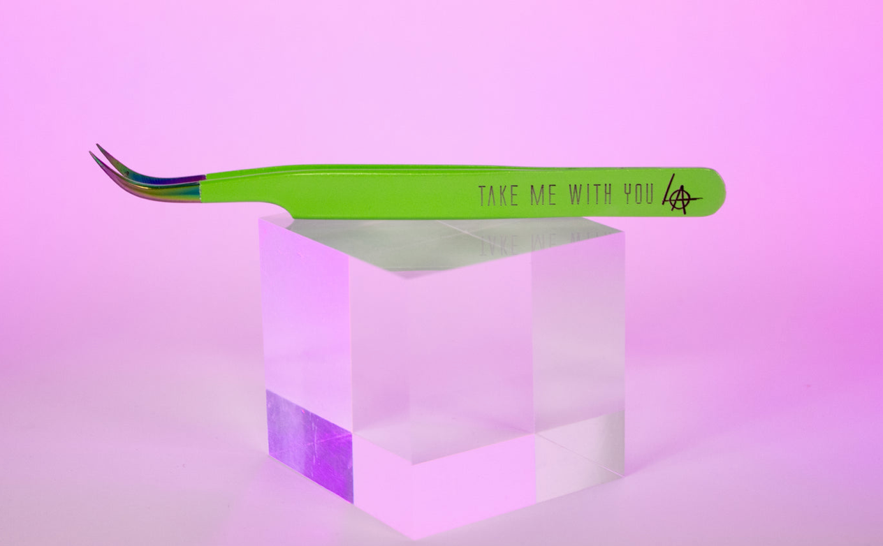 Lash Anarchist Tweezers - Alien Collection